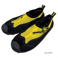 アクアシューズ 【ビーチシューズ/水陸両用シューズ】(サンフラワー-18cm)